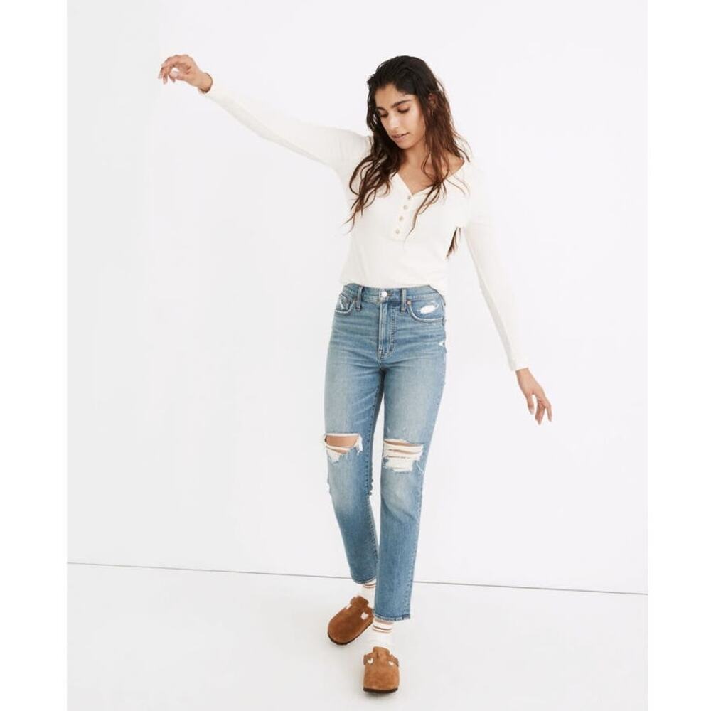 NWT Madewell The Perfect Vintage‎ Jean in Denman Wash Size 25